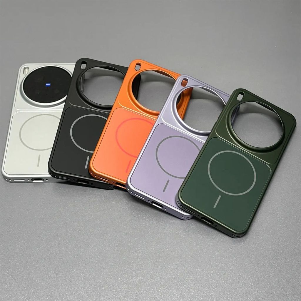 Second Thin Circle Magnetic สําหรับ vivo x300pro เคสโทรศัพท์สไตล์ใหม่ x300 ผิวรู้สึก Frosted Shock-proof เคสป้องกัน