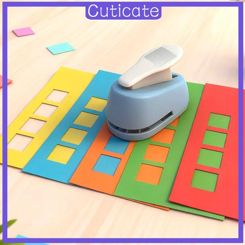 [CUTICATE] Tab Punch Square Punch Craft Lever Punch กระดาษ Punch Square Lever Action Craft Punch พร้