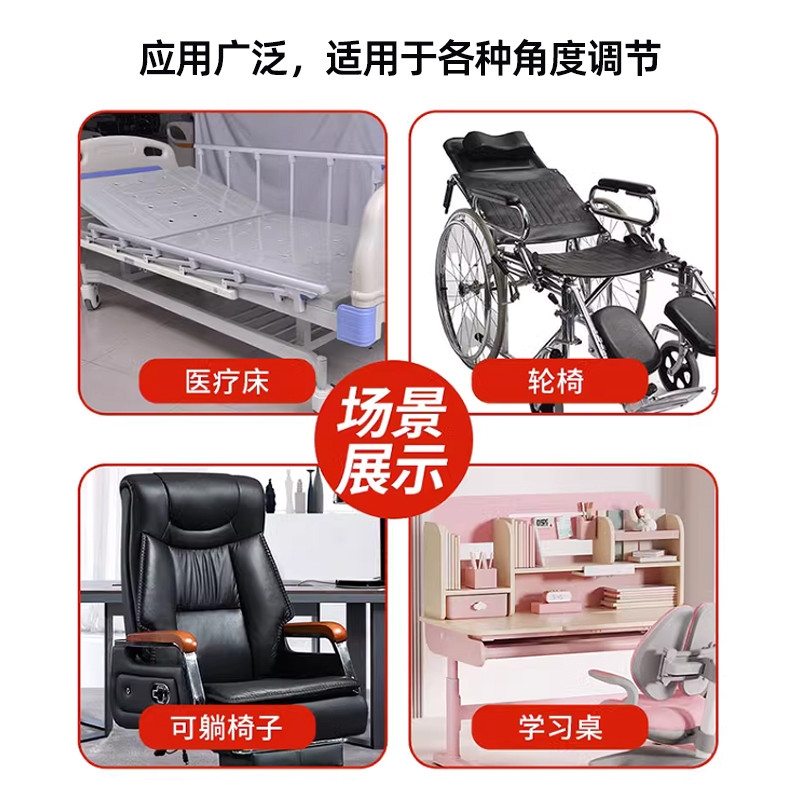 เก้าอี้สํานักงานพนักพิงปรับอากาศฤดูใบไม้ผลิอุปกรณ์เสริมก้านไฮดรอลิตัดผมเก้าอี้นิวเมติกสนับสนุนก้านพั