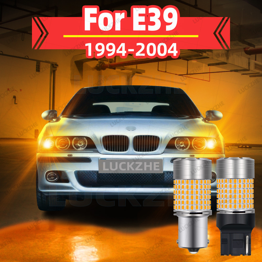 ไฟเลี้ยวไฟ LED สําหรับ BMW E39 1994-2004 ด้านหน้าด้านหลังไฟแสดงสถานะหลอดไฟ 5 Series E39 Touring 1999