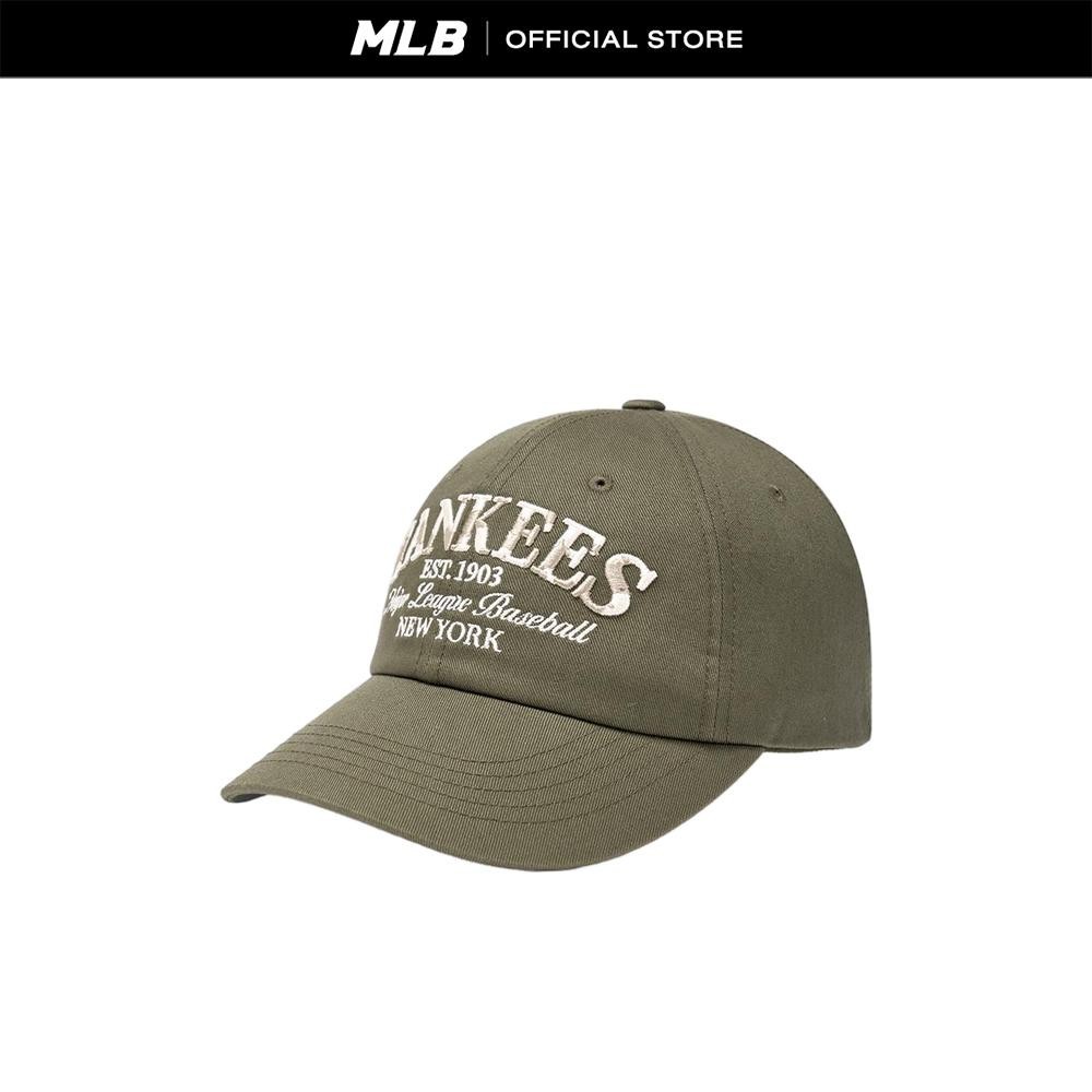 MLB หมวกแก๊ป ยูนิเซ็กส์ Hip Street Artwork Unstructured Ball Cap รุ่น 3ACPV235N 50KAP สีกากี