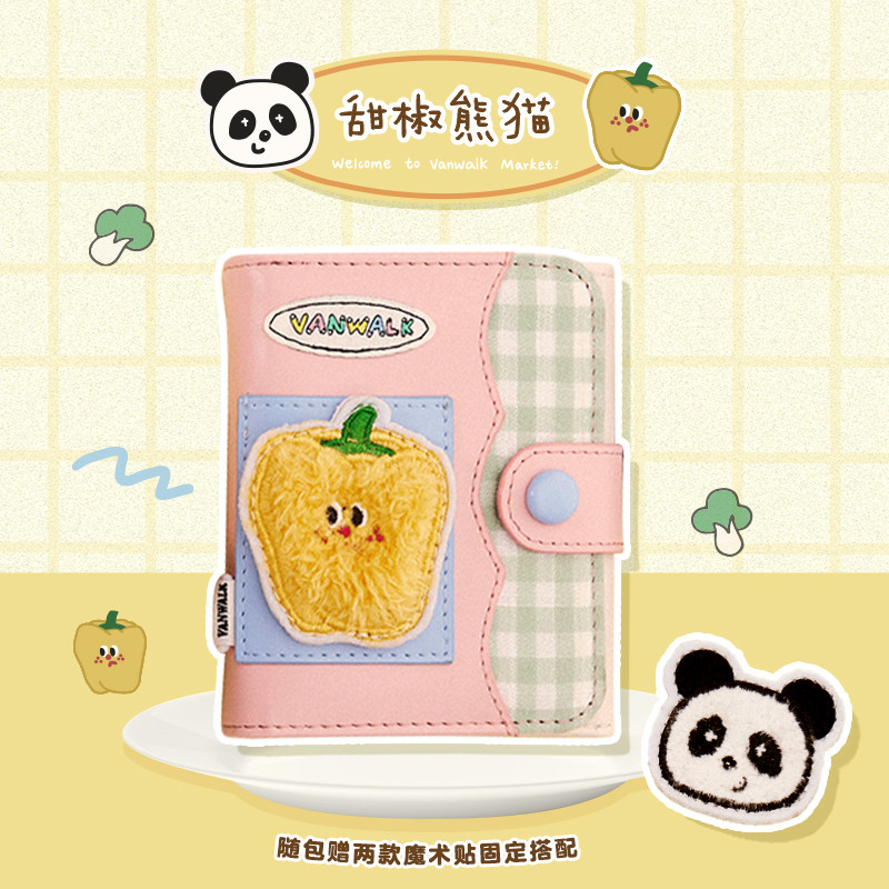 VANWALK Picnic Series K480 Girls Portable Lanyard Key Coin Purse — صورة 5