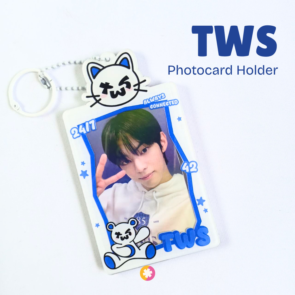 Cahol Photocard TWS SAI – ผู้ถือบัตร Photocard KPOP - KPOP Merch - สินค้า TWS - สินค้าแฟนเมดอย่างเป็