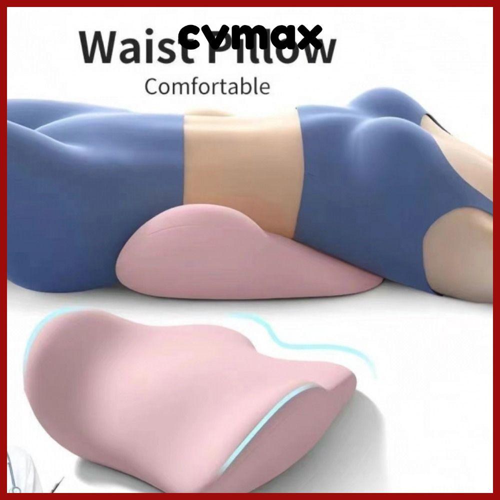 CVMAX เบาะรองเอว, หมอนนอนนุ่มตามหลักสรีระศาสตร์, เมมโมรีโฟม หมอนรองเอวนอนระบายอากาศได้ ร้านเสริมสวย