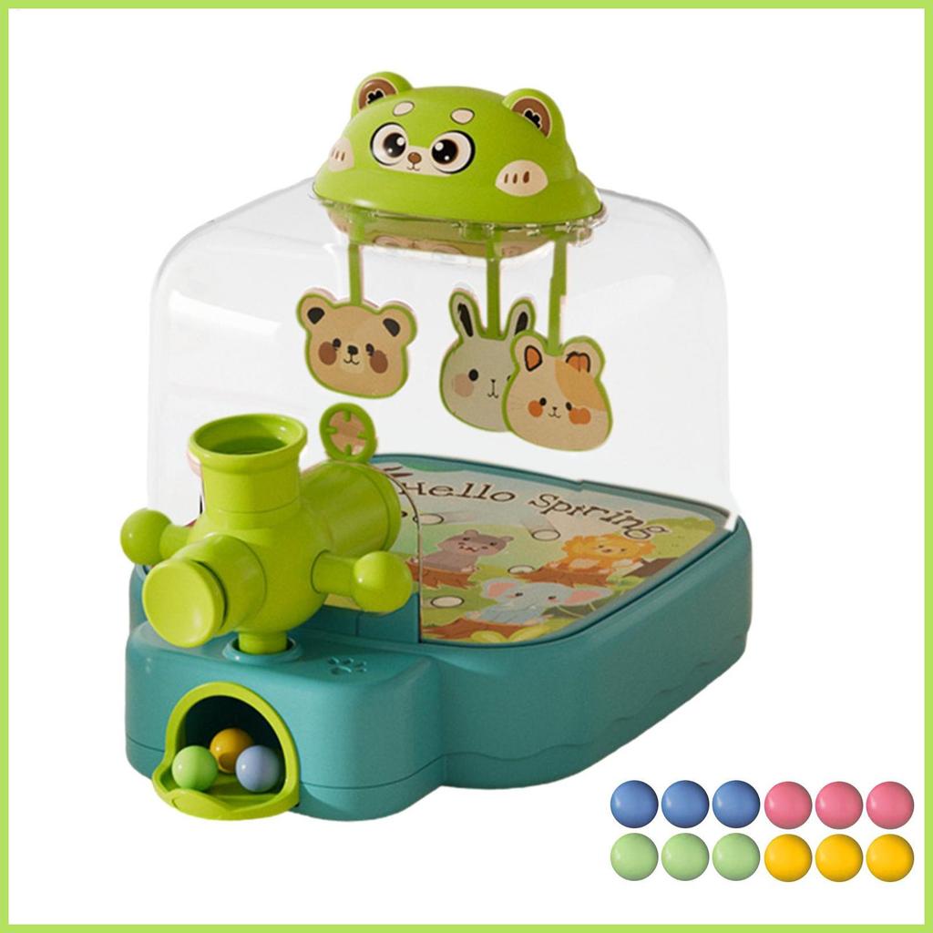 Pinball Machine Tabletop Shooter เกมของเล่นน่ารักหมี Pinball Machine Board เกมเด็ก Interactive React