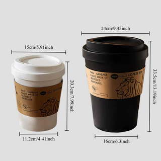 ถังขยะอเนกประสงค์รูปแก้วกาแฟ เขย่าฝาถังขยะ ตกแต่งถังขยะ ถังขยะ รูปทรงถ้วยกาแฟ สร้างสรรค์ ห้องนั่งเล่น ห้องนอน ห้องครัว