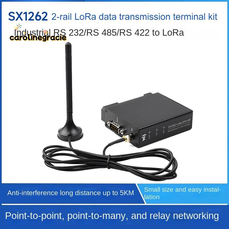SX1262-LoRa-DTU-HF 850-930MHz คู่มือราง LoRa ส่งข้อมูล Terminal DTU RS232/RS485/RS422 ถึง LoRa ใหม่อ