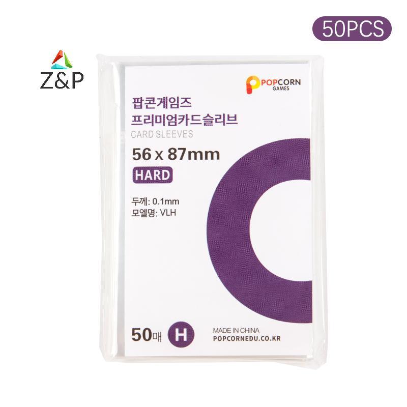 Z&P .Transparent Card Cover Holder สำหรับเกมกระดานและID Cards