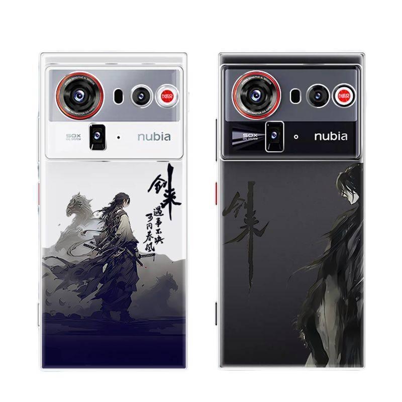 สําหรับเคสโทรศัพท์ Nubia Z80 Ultra Z80 Ultra โปร่งใสเต็มรูปแบบ anti-drop เคสป้องกันเกมใหม่