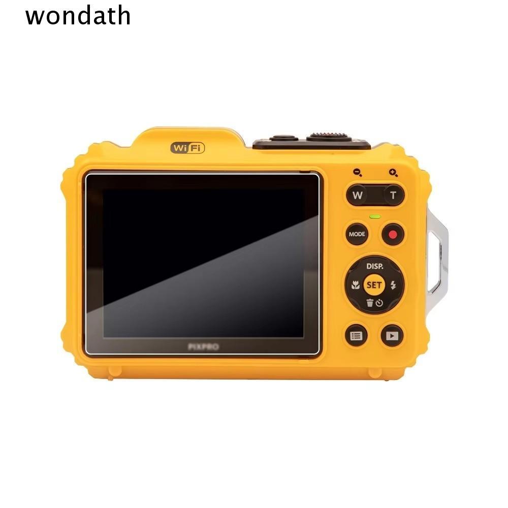 WONDA สําหรับ Kodak WPZ2 กล้องกระจกนิรภัยหน้าจอ, 9H แบบพกพากล้องฟิล์มแก้ว, อุปกรณ์เสริมกล้องโปร่งใสก