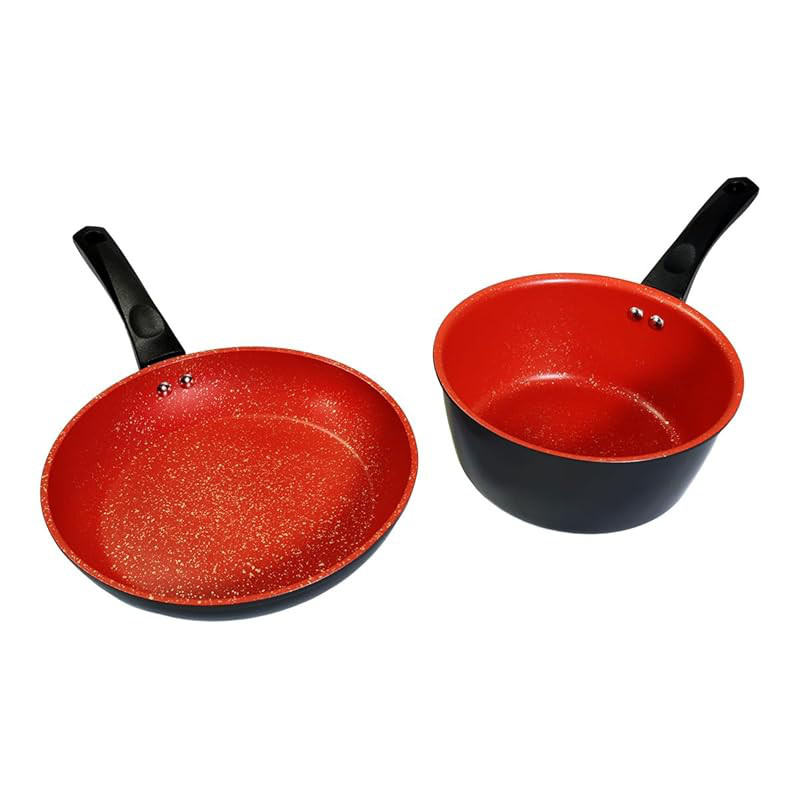 【Japanese Authentic Product】FlavorStone Granme Frying Pan Set, Frying Pan, Frying Pan Set, Pot, Saut