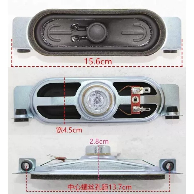 ยี่ห้อใหม่เหมาะสําหรับ Chuangwei 32M55HM 32E55HE 32E608S 32E350E ลําโพง YDT513-92 คู่