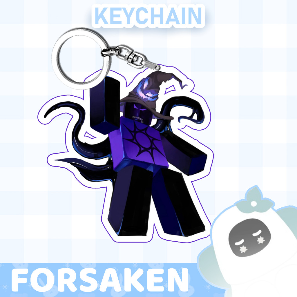 Ganci / Gantungan Kunci Akrilk ROBLOX FORSAKEN AZURE
