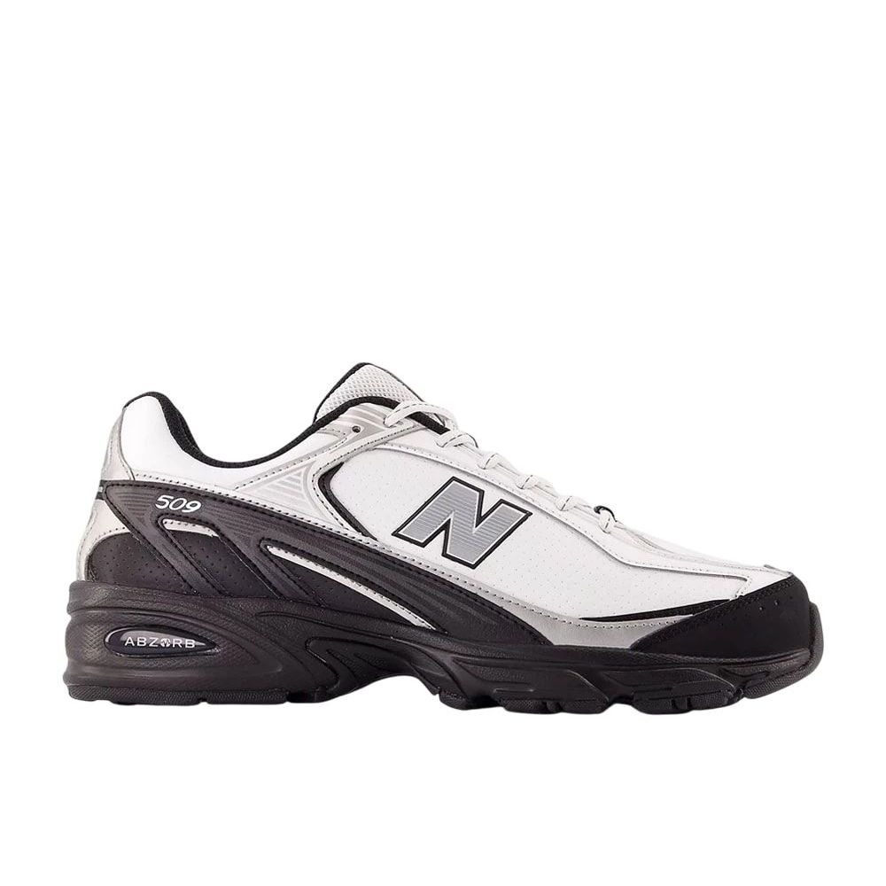 New Balance 509 WhiteBlackSilver Metallic Unused