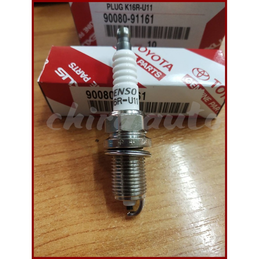 หัวเทียน TOYOTA K16R-U11 (90080-91161) แท้ห้าง 100%