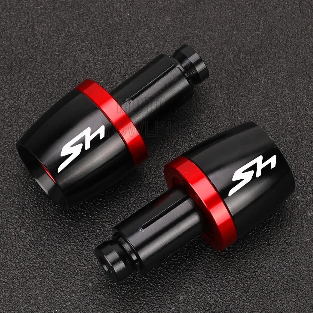 EสําหรับHONDA SH 125 300 I SH125i SH300i SH125 SH300 7/8 "22Mmรถจักรยานยนต์Handlebar Gripsบาร์สิ้นสุ