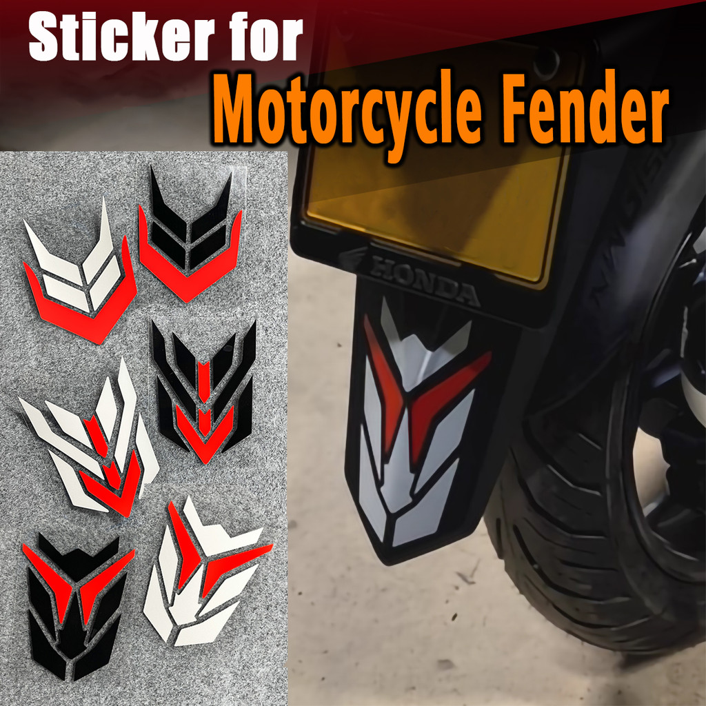 Transformers รถจักรยานยนต์ Fender สติกเกอร์ไวนิลกันน้ําสะท้อนแสง Decal มอเตอร์ไซด์ Arrow Stripe สติกเกอร์เหมาะสําหรับ click Aerox nmax pcx adv fazzio vario