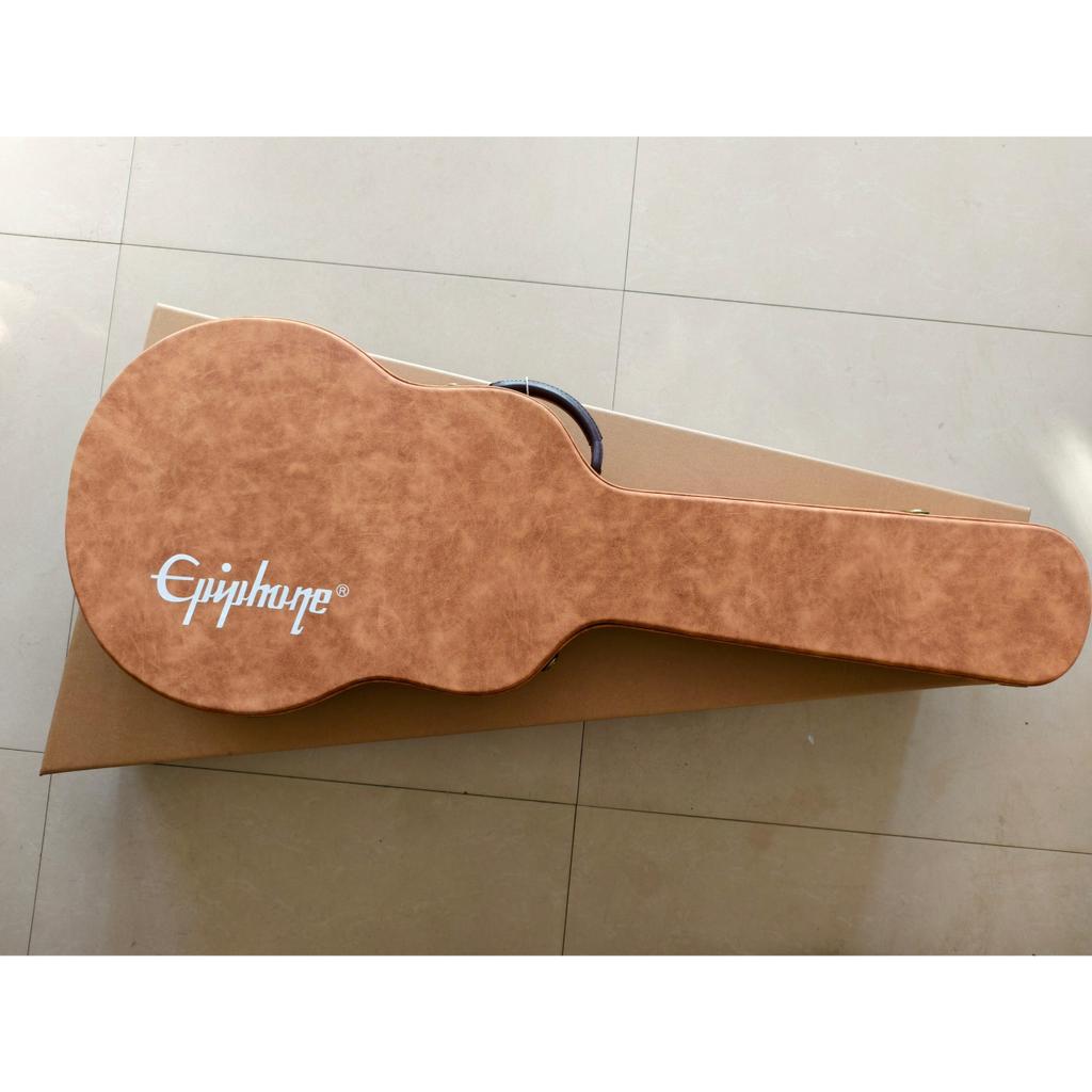 ยี่ห้อใหม่ Epiphone Epiphone ES335/ES339 กีตาร์ไฟฟ้าเฉพาะ High-End Anti-Cowhide พร้อมล็อคเปียโนกรณี