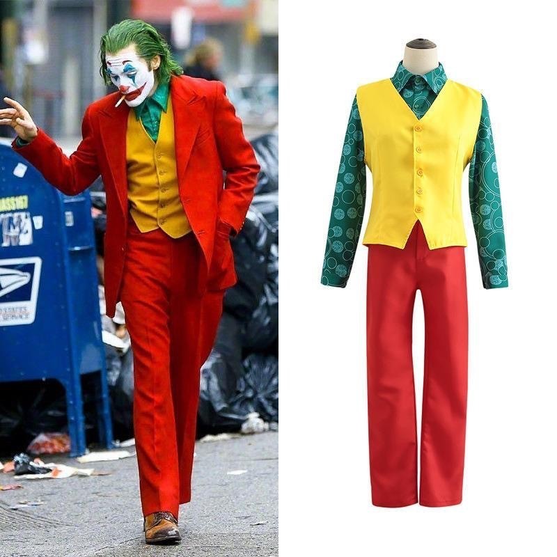 เครื่องแต่งกายcosplay Joker และPhoenix สำหรับเวทีและการจัดงานฮาโลวีน
