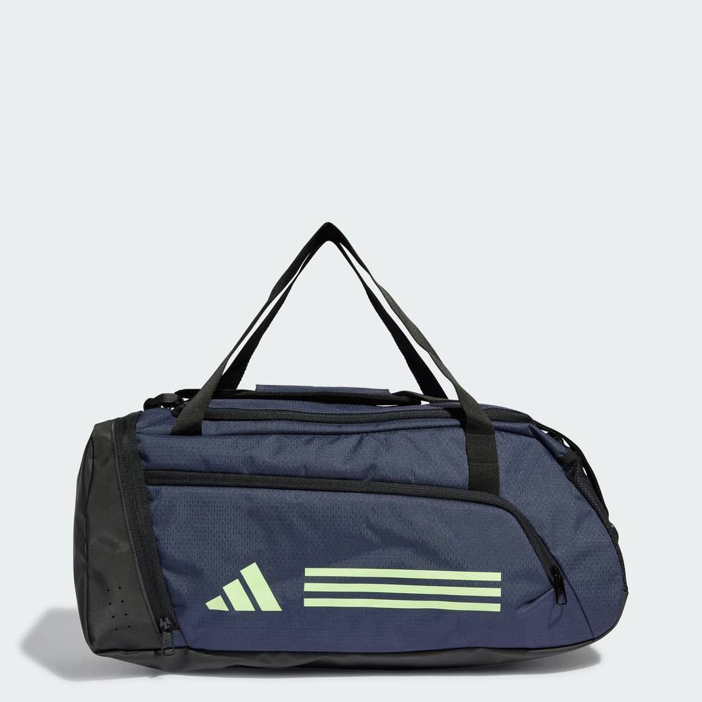 adidas Gym & Training Essentials 3-Stripes Duffel Bag Small Unisex Blue IR9821