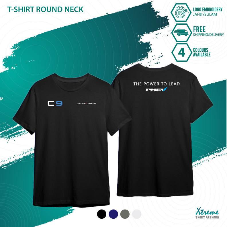 2026 เสื้อยืดรอบคอผ้าฝ้าย Jaecoo C9 Omoda PHEV SUV ชุด Baju Office Tee เสื้อผู้ชาย Unisex ผู้ชายโลโก