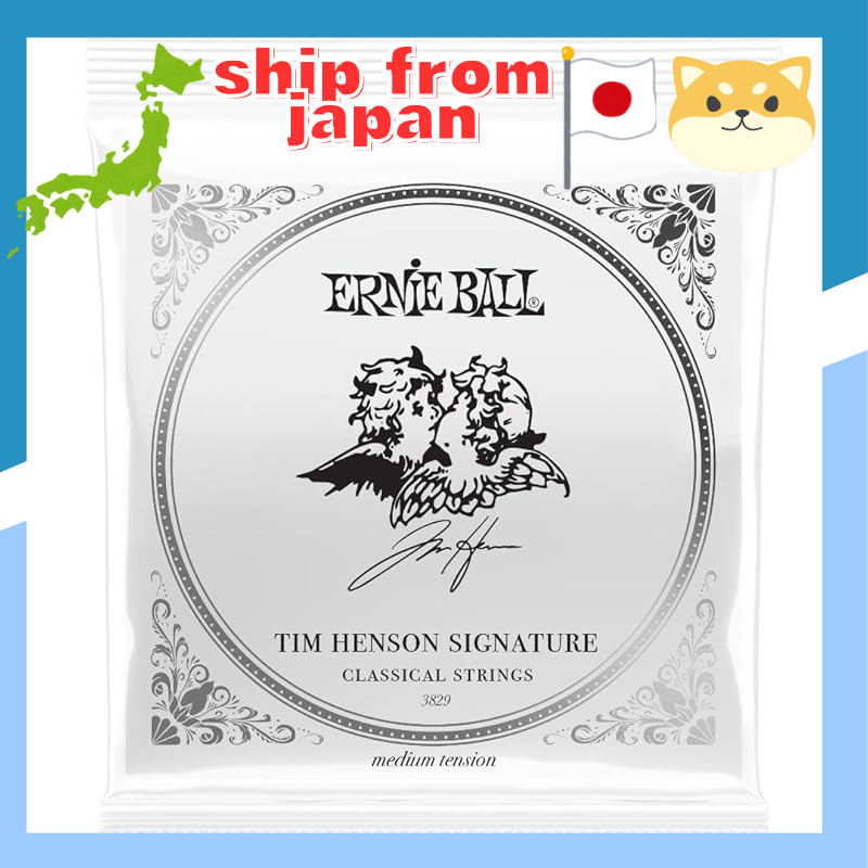 ERNIE BALL 3829 Tim Henson Signature Classical Guitar Strings are designed for exceptional sound and