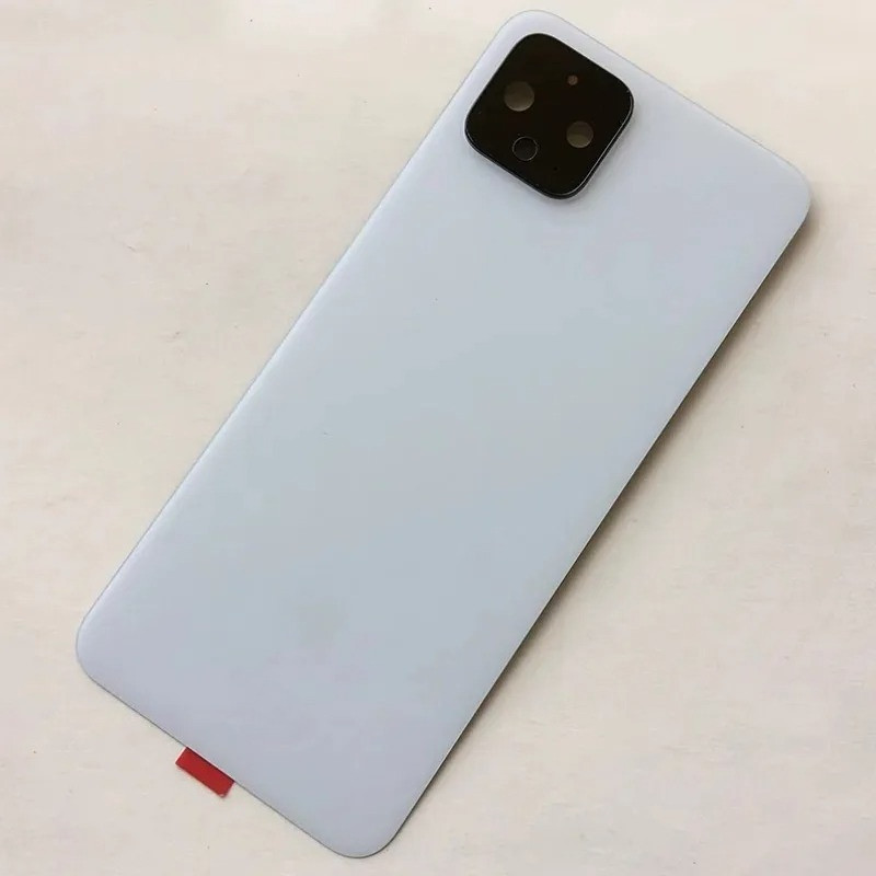 6.3 "สําหรับ Google Pixel 4 XL G020P ด้านหลังกระจกปกหลังซ่อมเปลี่ยนแบตเตอรี่โทรศัพท์กรณีพร้อมเลนส์กล