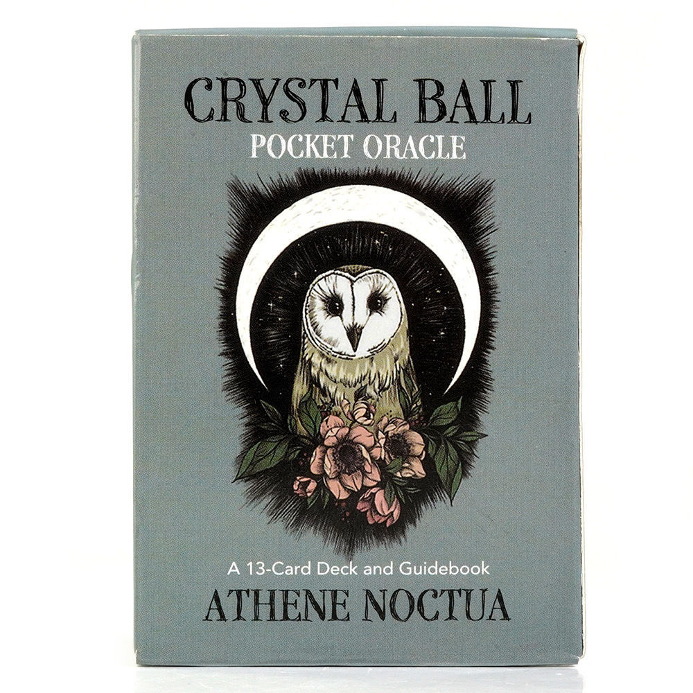 Crystal Ball Pocket Oracle Card Game Friend Family Gathering Deck Party Board Games