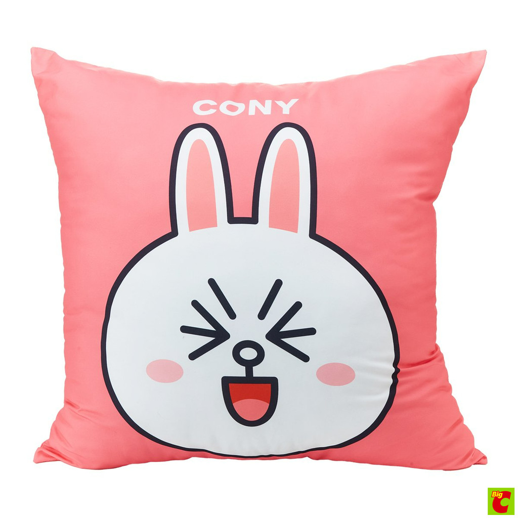 ไลน์ เฟรนส์ หมอนอิง Cony ขนาด 22 x 22 ซม.