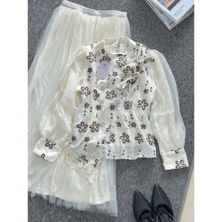 ELENA - Arsila oneset setelan wanita kekinian oneset lebaran kondangan-setelan rok elegan brukat mewah