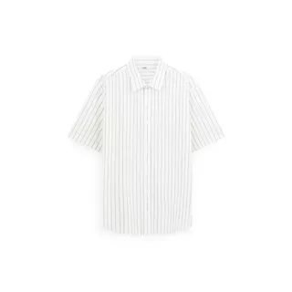 AIIZ เสื้อเชิ้ตผู้ชายแขนสั้นลายทาง AIIZ Men’s Striped Short Sleeve Shirt