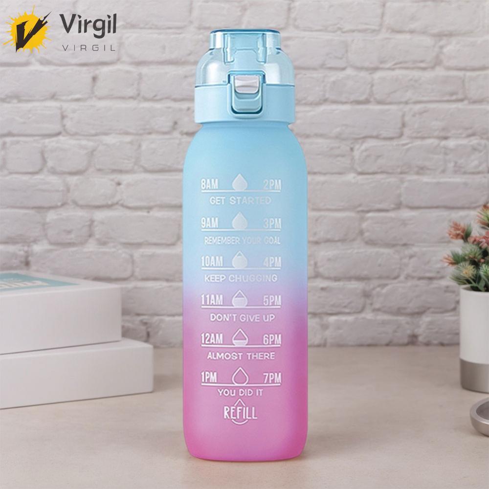 [Virgil.th] 1000ML Air Water Bottle ขวดน้ํากลิ่นผลไม้ Tritan Fragrance Smelling Water Bottle with 6 