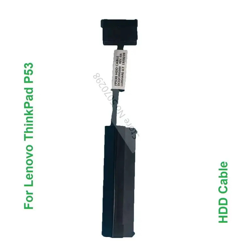 2.5 นิ้ว SATA Hard Drive HDD SSD Flex Cable Connector แคดดี้กรอบถาดดีบุกฟอยล์แผ่นสําหรับ Lenovo Thin