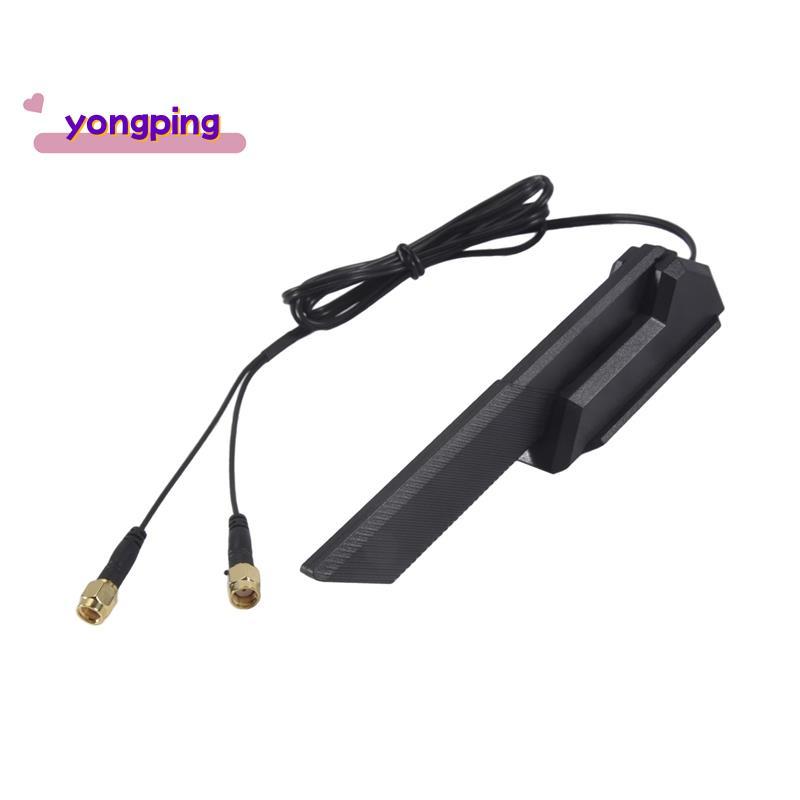 1 ชิ้น WiFi 6E เสาอากาศพลาสติกสีดําสําหรับ B660 H670 M13H Z690 เมนบอร์ด