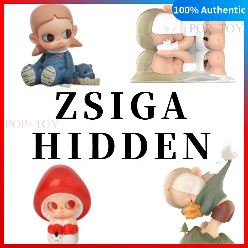 [Genuine]POPMART ZSIGA Hidden secret Bubble Mart Official pop mart blind box figures gift