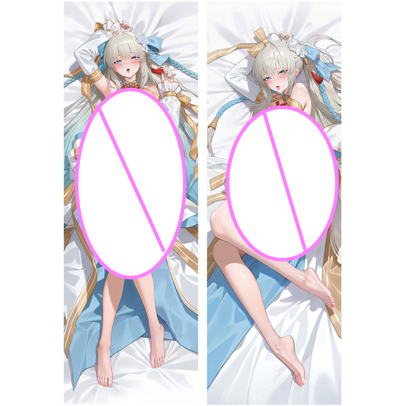 FGO Morgan Dakimakura พิมพ์สองด้านขนาดชีวิต 2way อะนิเมะเบาะรองนั่งหมอน