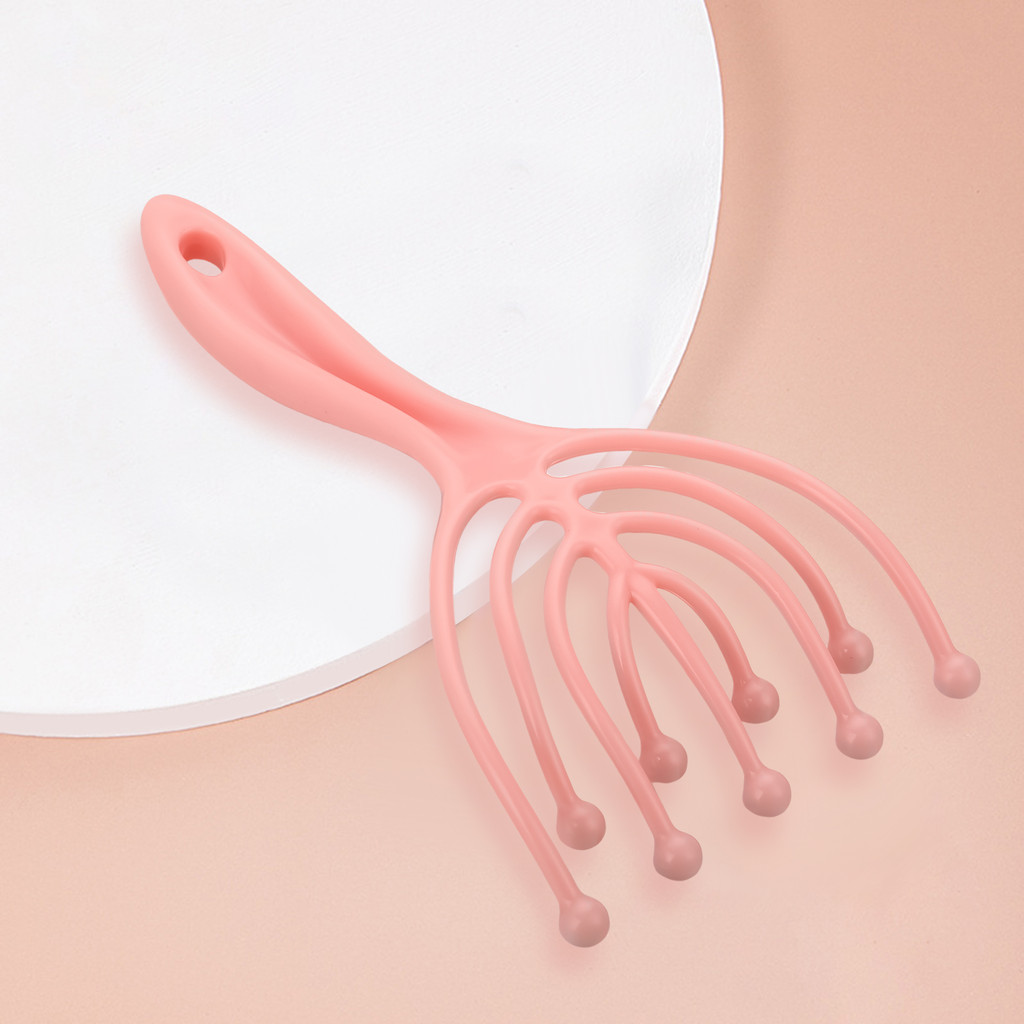 9 Claws Grasping Massage Decompression Artifact Portable Handheld Head Massage Scratcher for Hair Ma