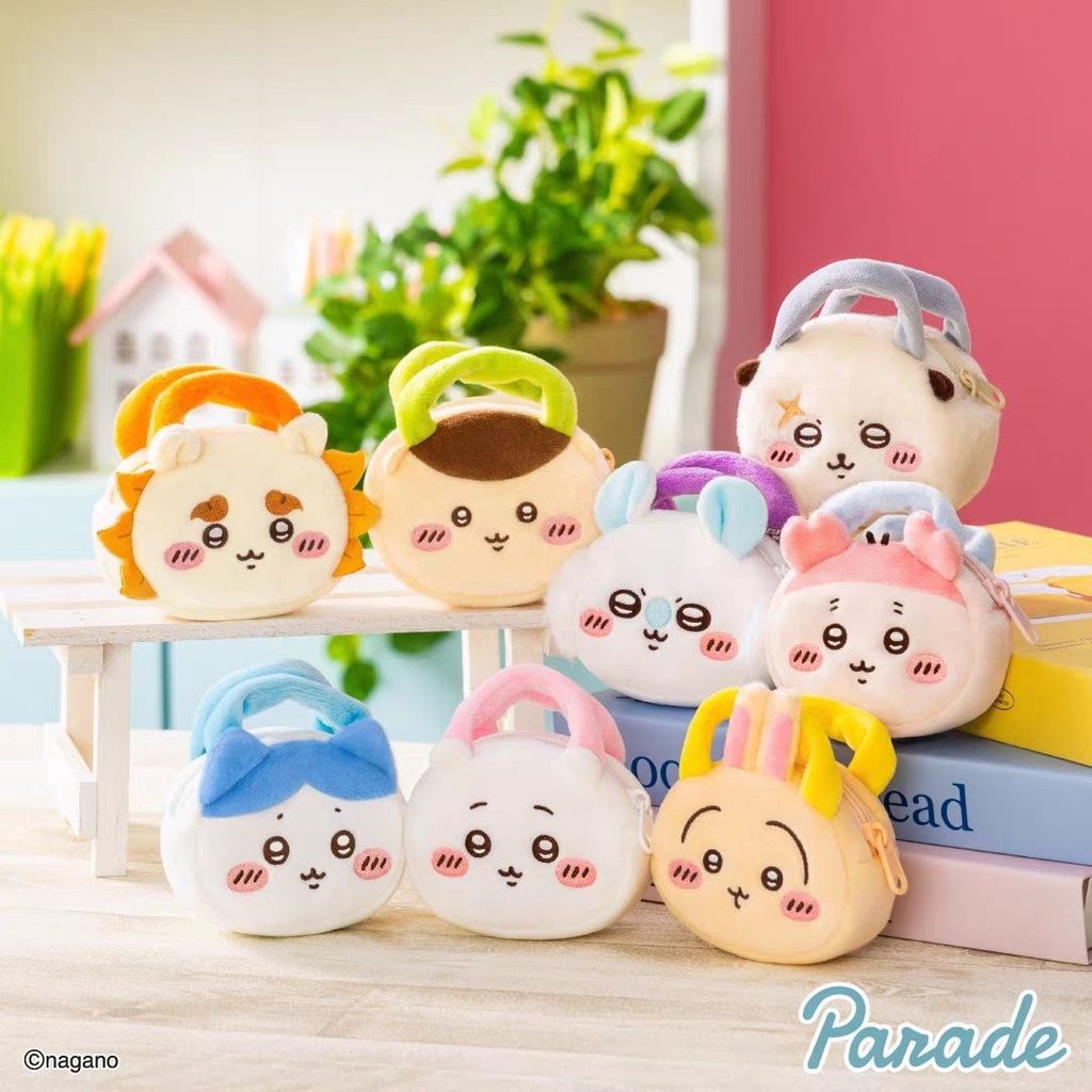 พร้อมส่ง Japan PARADE Chikawa Chikawa Chiikawa 7cm Plush Mini Tote Bag Uzachi