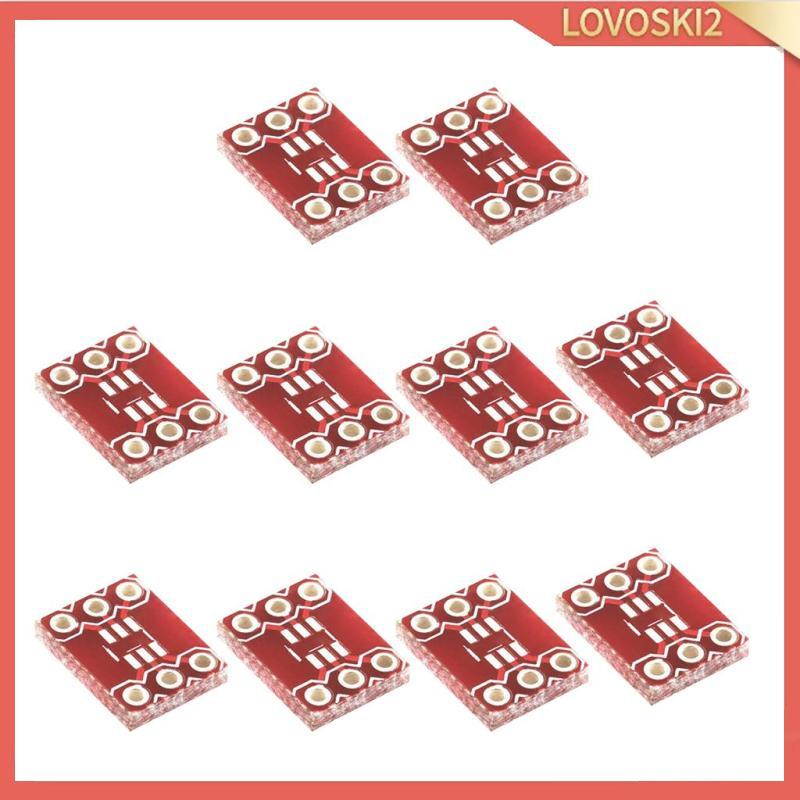 [Lovoski2] แพ็ค 10 ชิ้น 6 พิน SOT23 เป็นอะแดปเตอร์ DIP บอร์ด PCB SMD บอร์ดแปลงใหม่