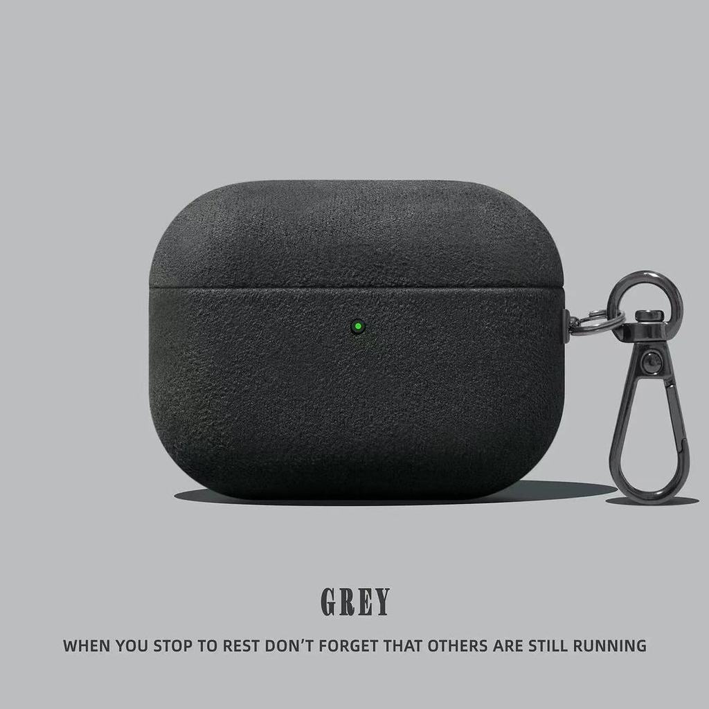 พรีเมี่ยมหูฟังสําหรับ AirPods Pro 3 & Airpods 4 3 2 1 Pro 5 เสือดาวพิมพ์/Suede/Oily/stripe รูปแบบสุ่มลายสก๊อตไม่สม่ําเสมอ Denim ฝาครอบ