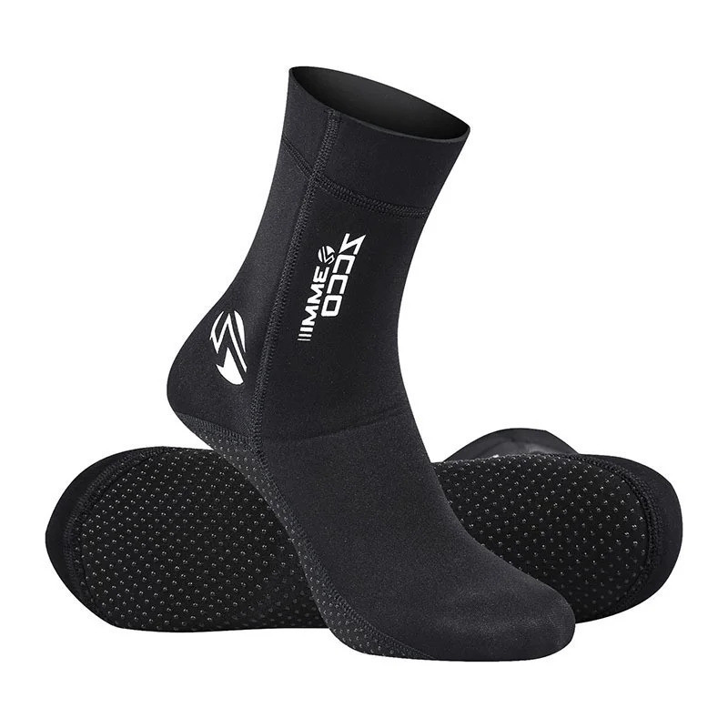 ZCCO ถุงเท้าดําน้ํา Neoprene 3mm ยืดหยุ่นพิเศษ ลื่นสำหรับการดําน้ําและว่ายน้ํา เหมาะสำหรับเด็กและผู้ใหญ่