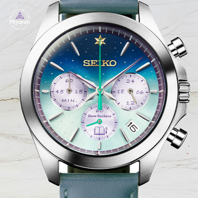 Oshi no Ko x Seiko Official Collaboration Unisex Watch Akane Kurokawa 【co-branded styles】