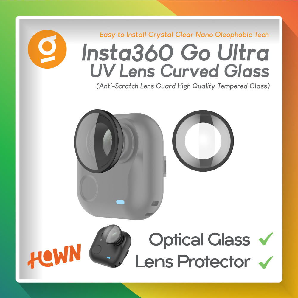 เลนส์ UV HOWN สําหรับกล้อง Insta360 Go Ultra UV สําหรับ INSTA 360 Go-Ultra