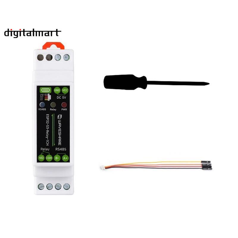 อุตสาหกรรม ESP32-S3 รีเลย์ WiFi 1CH รองรับ Wi-Fi/Bluetooth/RS485 IOT RS485 สื่อสาร