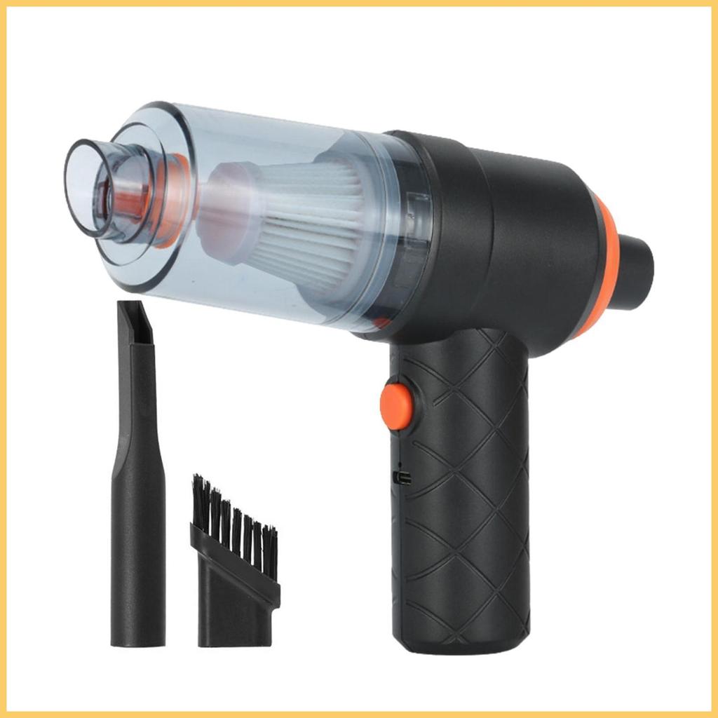 รถสูญญากาศ Duster 1200mAh ชาร์จ 9000Pa ทําความสะอาดขนาดเล็กรถที่นั่งสูญญากาศสําหรับที่นั่งถุงมือกล่อ