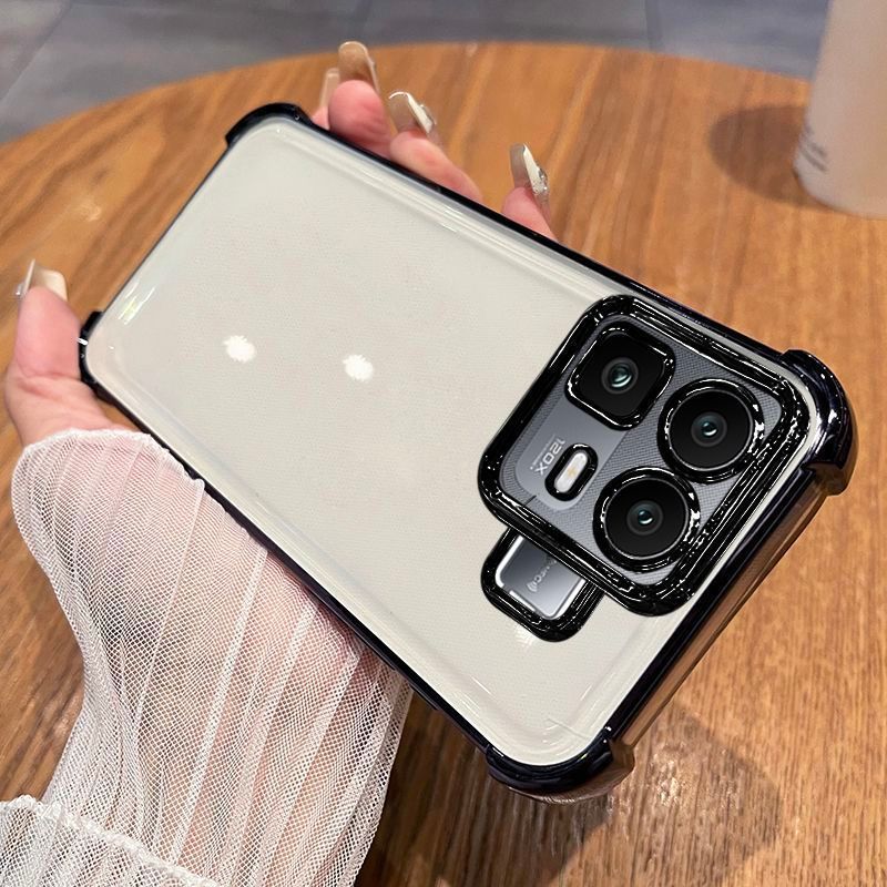 เคส realme neo 8 สี่มุมหนากันกระแทกมาพร้อมกับเลนส์ฟิล์มเคสนิ่มเคสป้องกันโทรศัพท์มือถือ