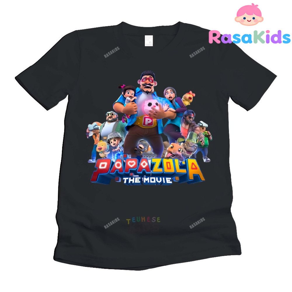 2026 ใหม่ Kaos PAPA ZOLA THE MOVIE เสื้อยืดชายหญิง Cotton Tee สไตล์ใหม่ส่วนบุคคลแนวโน้มรอบคอสั้น Sle