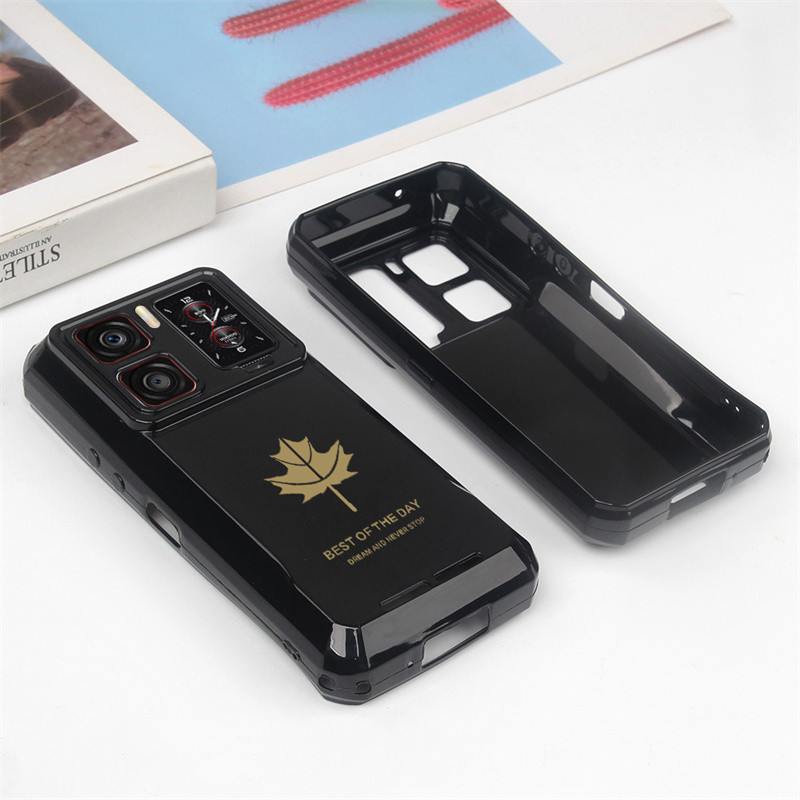 สําหรับ Oukitel WP300 5G เคสโทรศัพท์ Soft Shining Maple ใบออกแบบสําหรับ Oukitel WP300 5G ปลอก HP