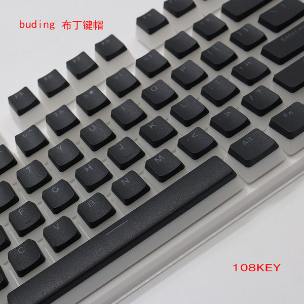 คีย์แคปไทย keycap คีย์แคป Pudding Puding 108-Key Dual Leather Layer Pudding Cream PBT104 Two-Color M