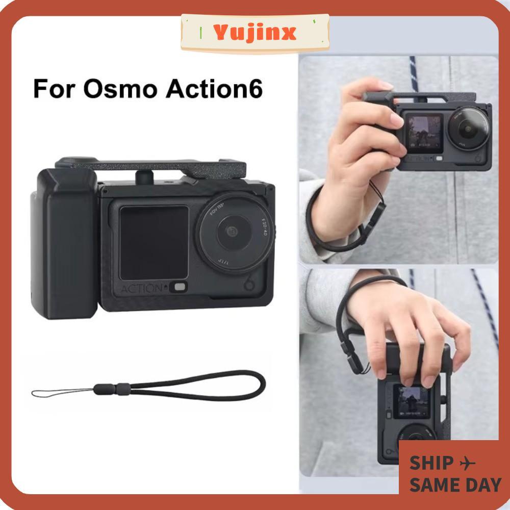 YUJINX Xplorer Grip Kit กรอบกล้อง, Quick Release น้ําหนักเบากล้อง Grip Handle, ปุ่มชัตเตอร์พลาสติก S